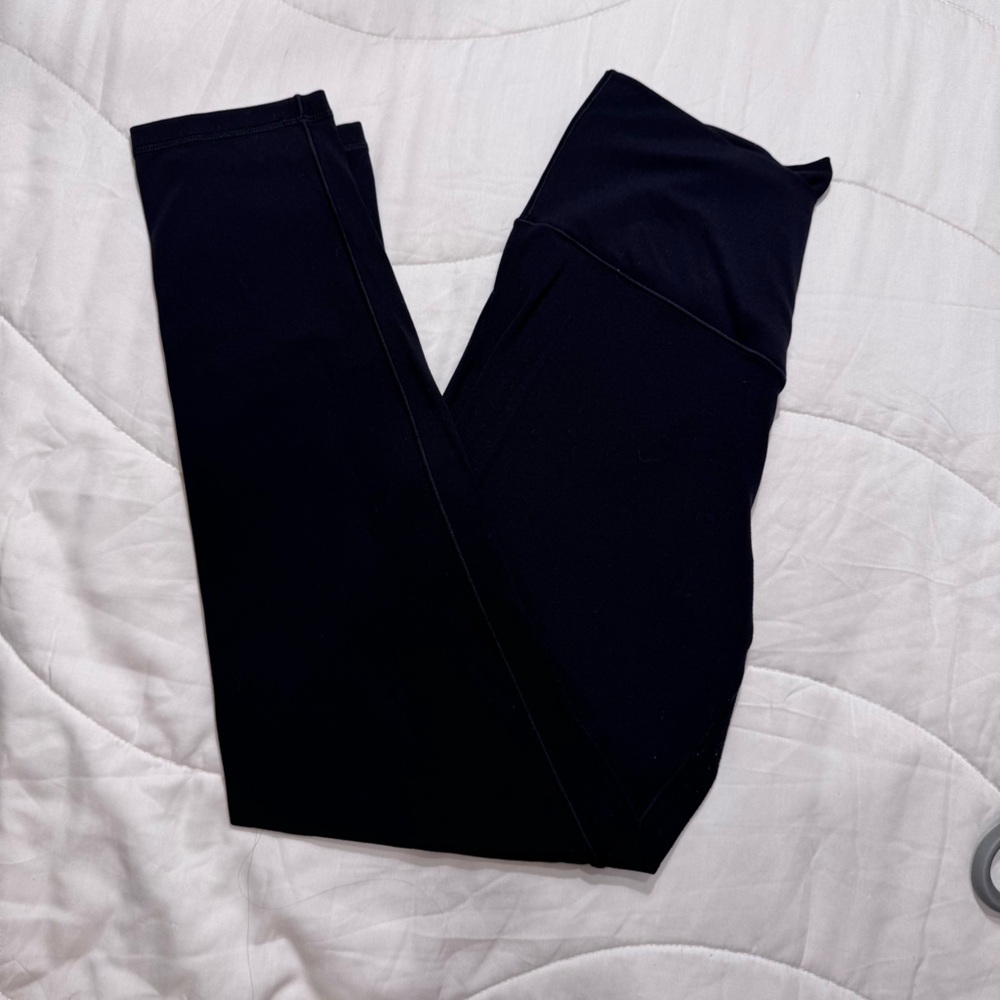 Aerie Black Leggings Stretchy and Fitted